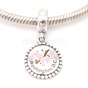 Authentic PANDORA Rare Special Edition Washington DC Dangle Charm